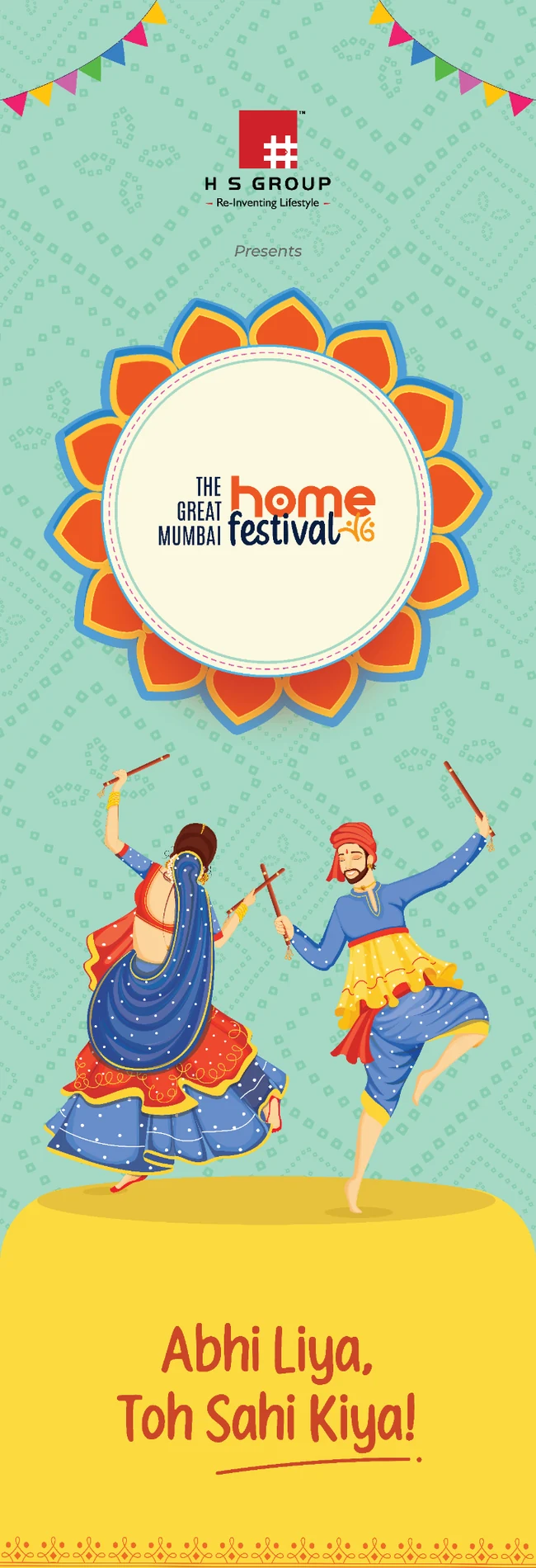 The Great Mumbai Home Festival festive artwork